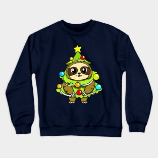 Christmas Sloth Crewneck Sweatshirt